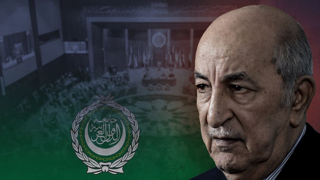 Le président algérien Abdelmadjid Tebboune
