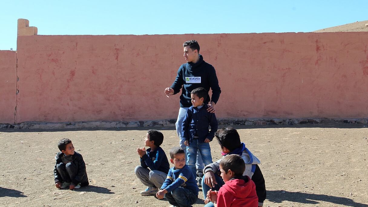 Une école de la province de Tinghir.
