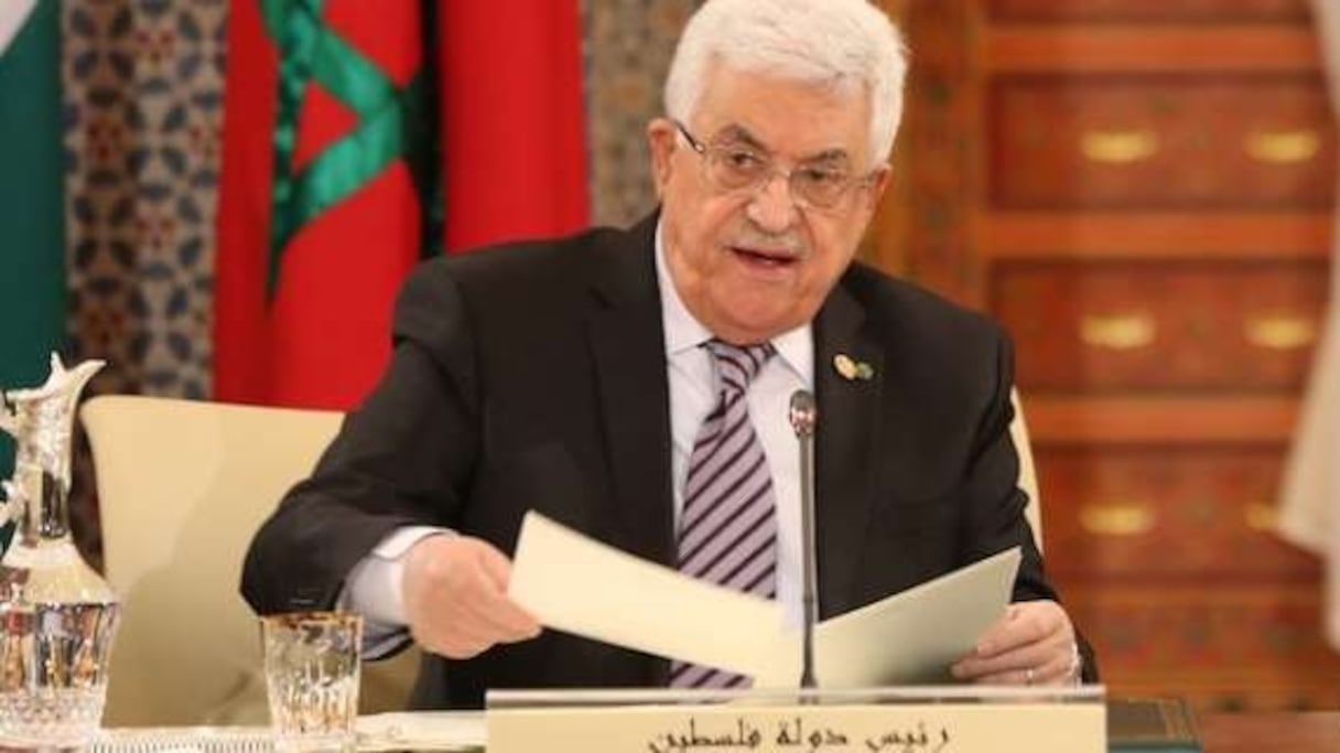 Le président palestinien Mahmoud Abbas.
