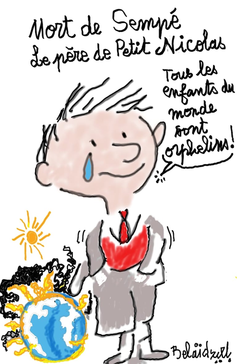 Un dessin de Belaïd Bouimid.