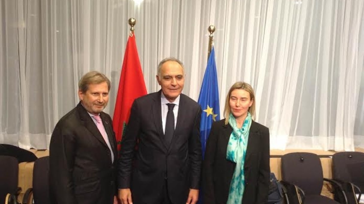 Mezouar et Mogherini.
