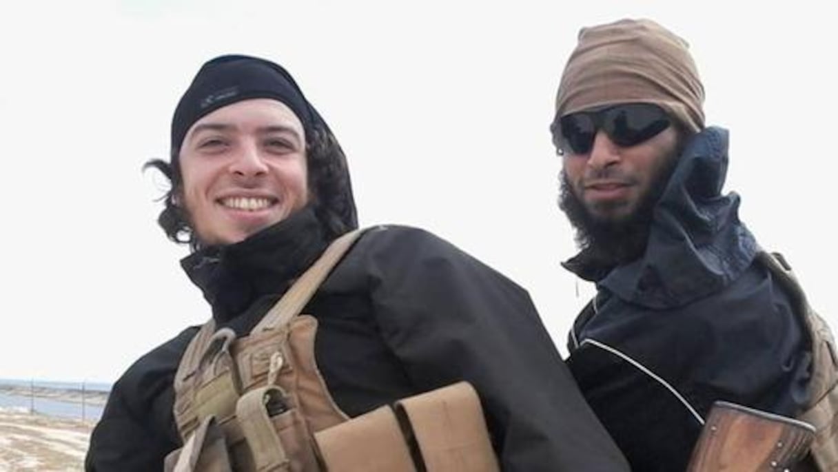  Redwane Hajaoui (à gauche) et Tarik Jadaoun, deux Verviétois partis combattre en Syrie.
