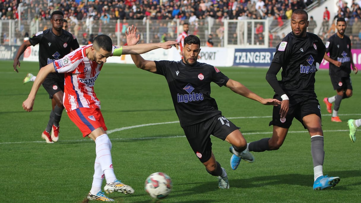 MAT - Wydad comptant pour la 11e journée de Botola Pro Inwi, disputé le 8 janvier 2023.
