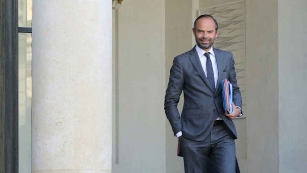 Le Premier ministre français, Édouard Philippe. 
