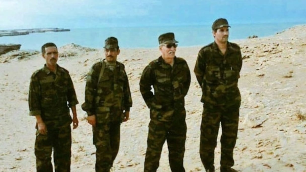 Visite supposée du chef du Polisario à Guerguerat, côté Atlantique.
