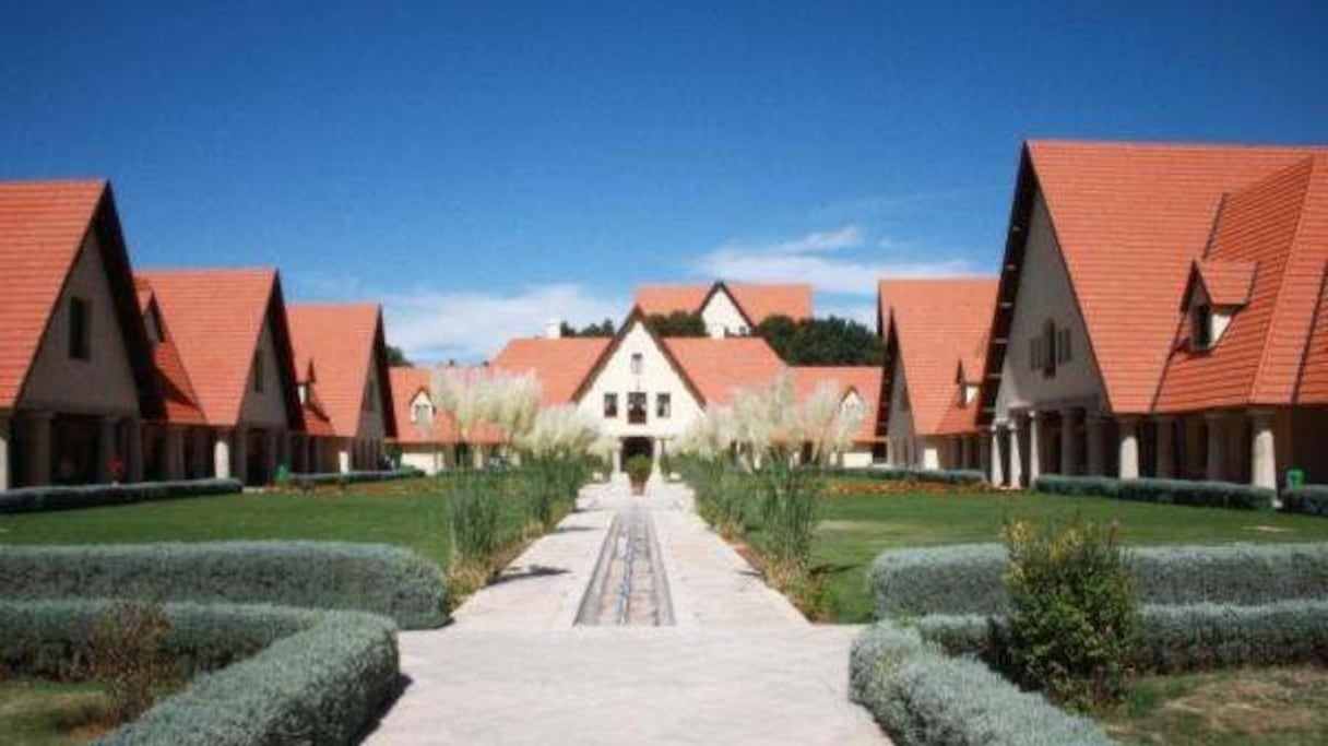 Campus d'Al Akhawayn University in Ifrane (AUI). 
