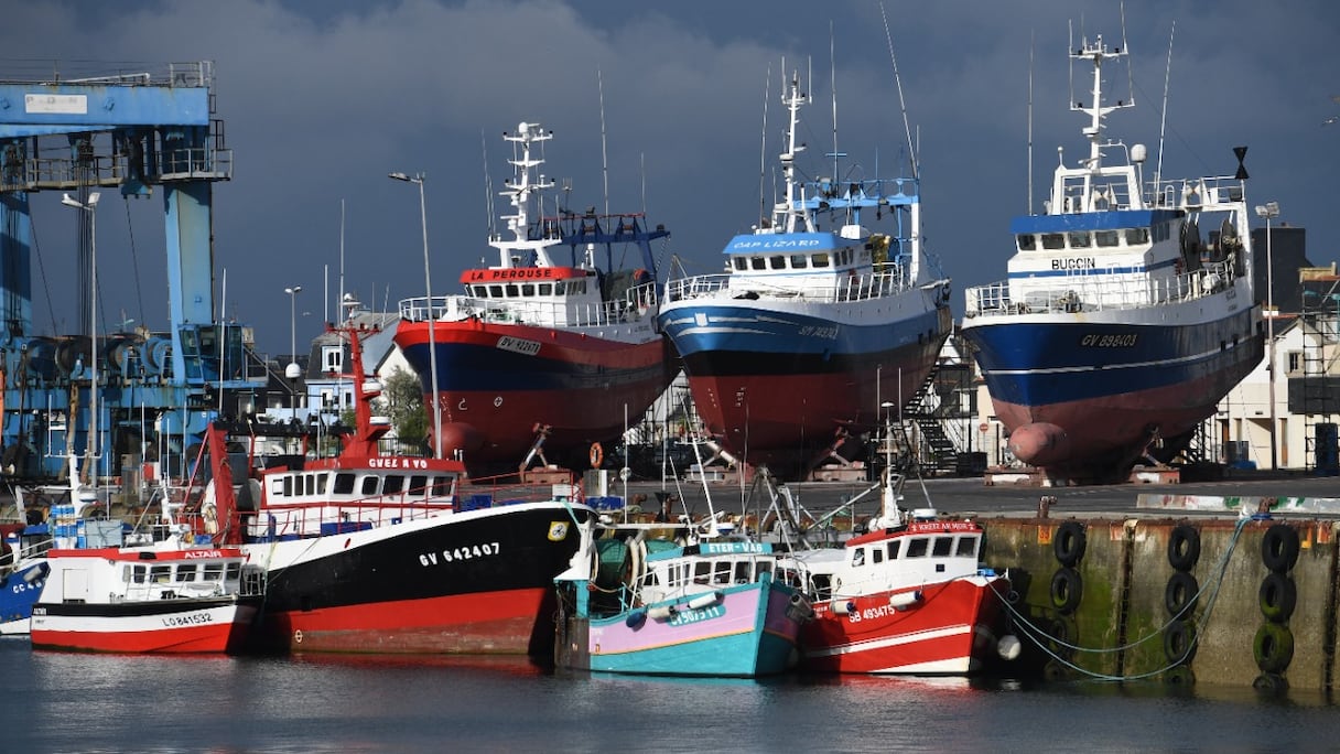 Port du Guilvinec (ouest de la France), le 3 juin 2020. La France a jugé, le 29 septembre 2021, "inacceptable" le refus de Londres et de l'île de Jersey de délivrer toutes les licences demandées par les pêcheurs français pour accéder à leurs eaux territoriales.
