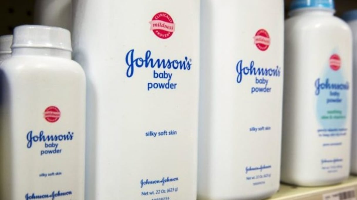 Le talc «baby powder» de Johnson & Johnson.
