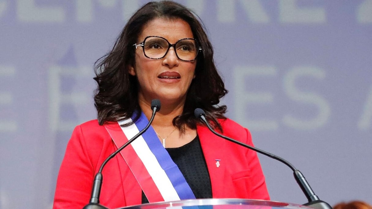 Samira Tayebi, élue maire de Clichy-sous-Bois, en Seine-Saint-Denis, le 3 décembre 2022.
