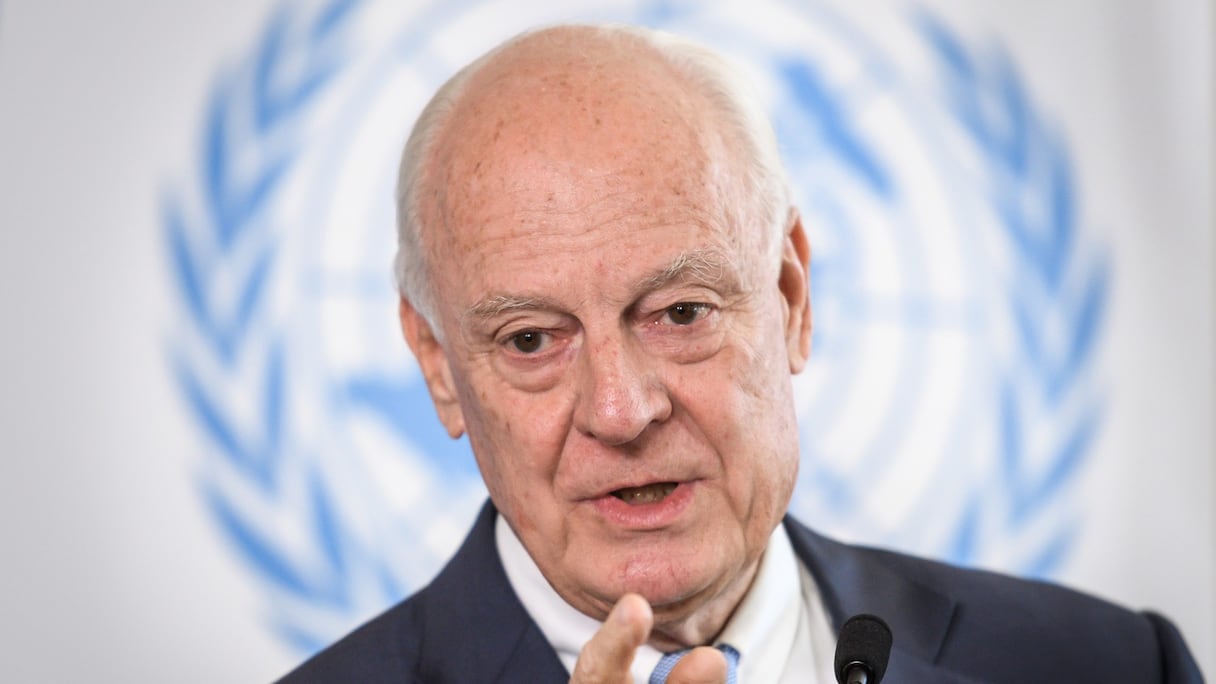 Staffan de Mistura, envoyé personnel du secrétaire général de l'ONU pour le Sahara marocain.
