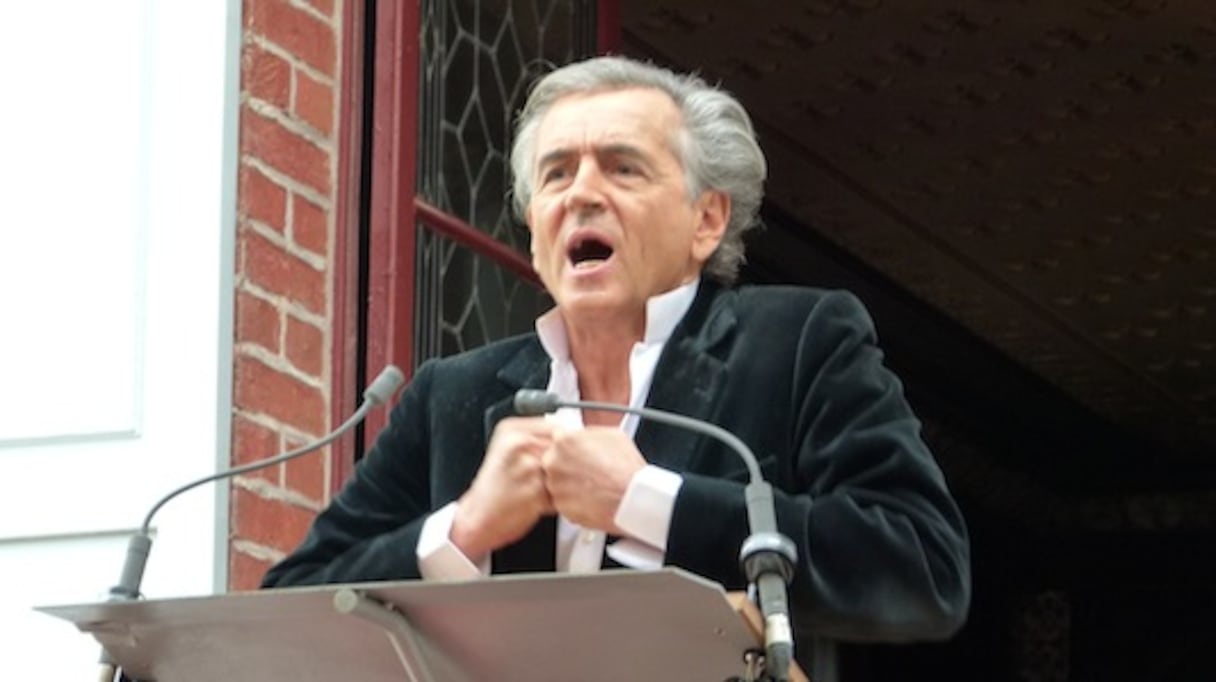 Bernard-Henri Lévy. 
