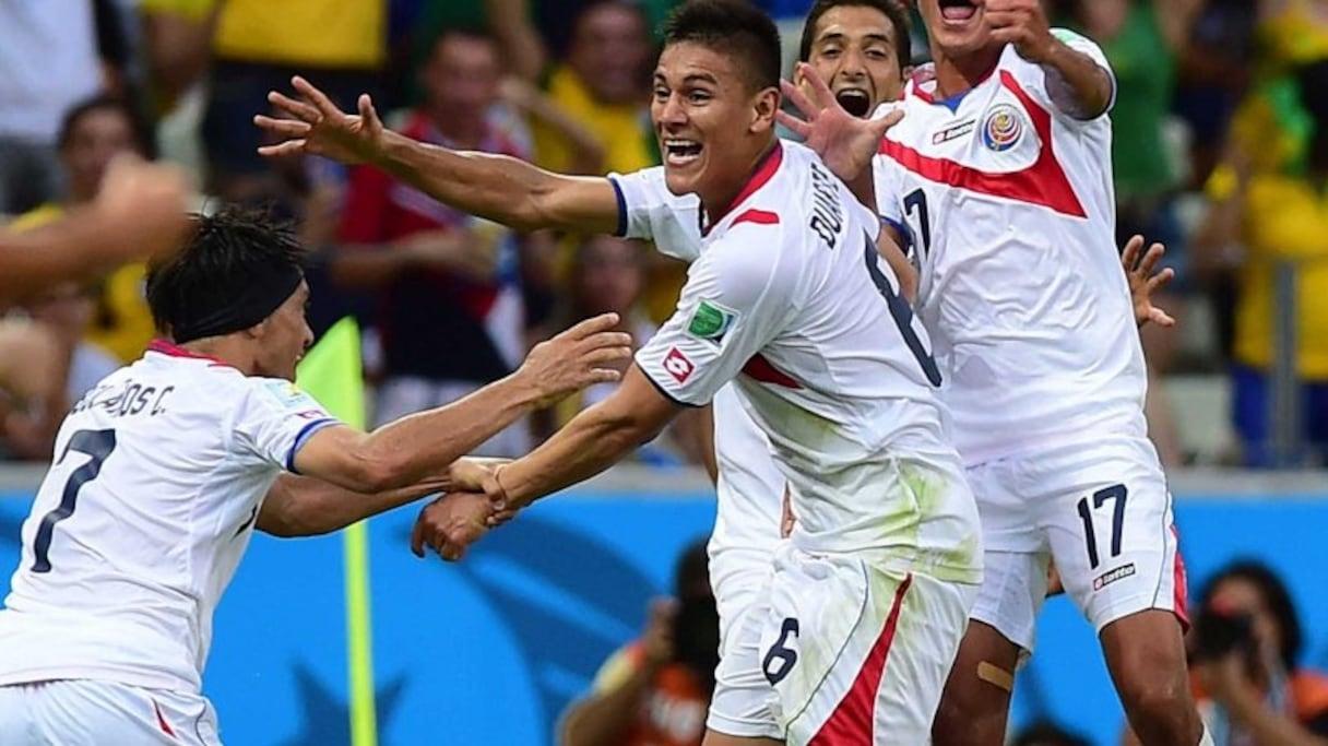 Le Costa Rica s'est imposé ce soir face à l'Uruguay (3-1).
