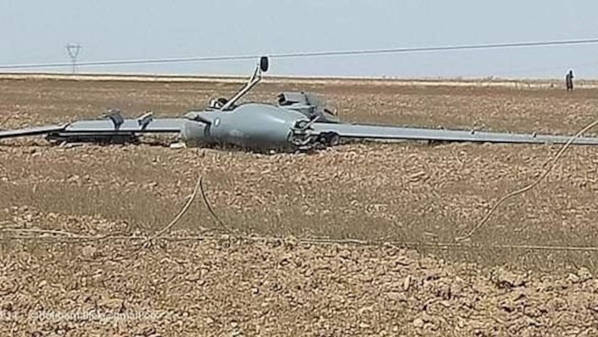 Crash d'un drone algérien près de la base aérienne de Bir Rogaa dans la wilaya d'Oum el-Bouaghi. 
