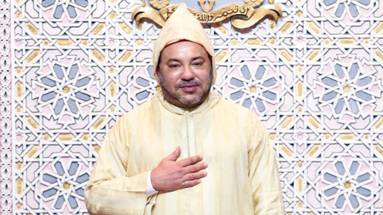 Le Roi Mohammed VI.
