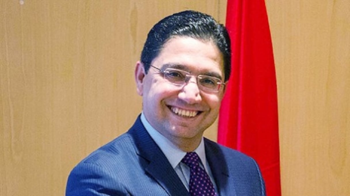 Nasser Bourita, ministre des Affaires étrangères et de la coopération internationale.
