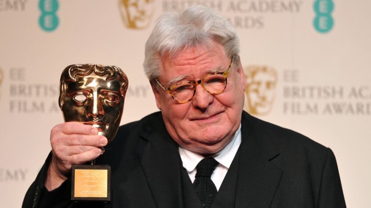 Le réalisateur britannique Alan Parker à la cérémonie des BAFTA, à Londres, en 2013.
