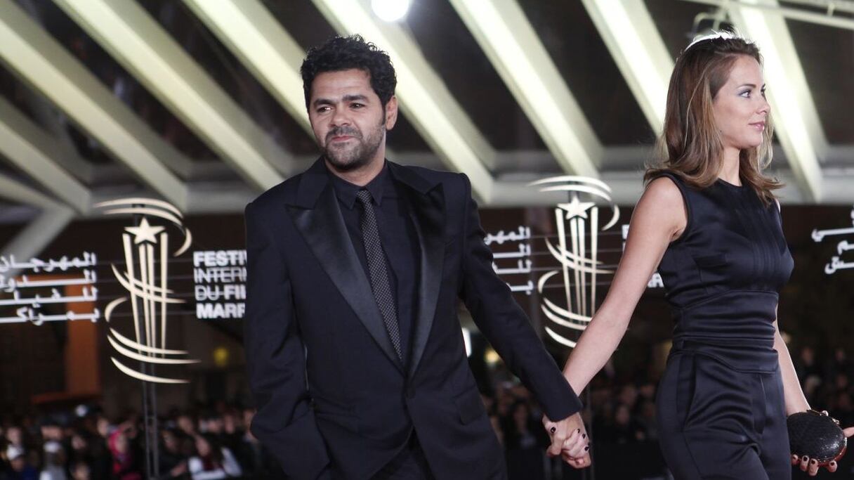 Jamal Debbouze, présent pour la projection, dans l'après-midi, du film "La marche", est venu rendre hommage au grand réalisateur japonais, en compagnie de son épouse. 
