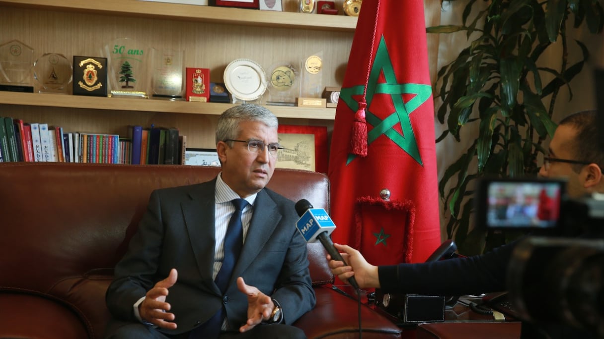 Mohammed Sadiki, nouveau ministre de l'Agriculture, de la Pêche maritime, du Développement rural et des Eaux et forêts.
