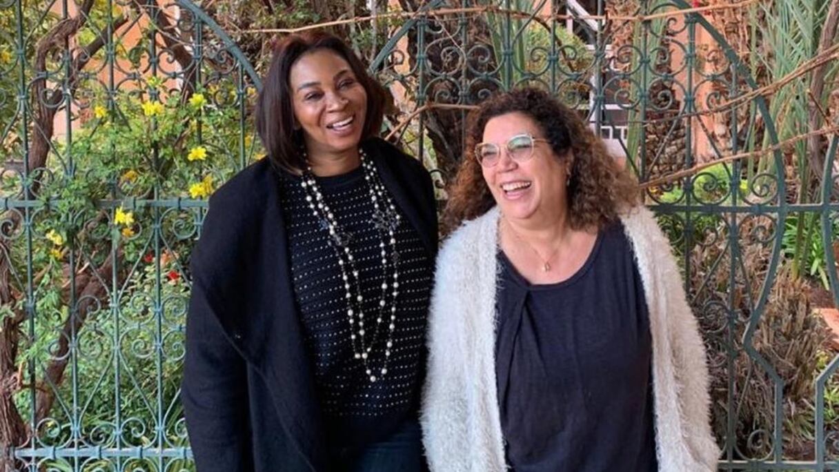 Les productrices nigériane, Chioma Ude, et marocaine, Khadija Alami.
