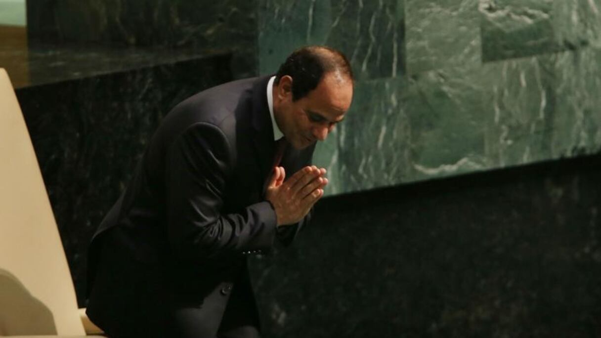 Le président égyptien Abdel Fattah al-Sissi.
