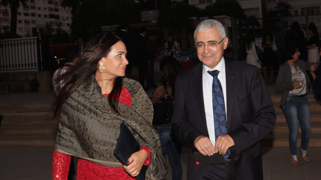 Mme. et Mr. Bassim Jaï Hokimi (ancien PDG de l'ONA): Elle, le voit toujours comme un big boss.
