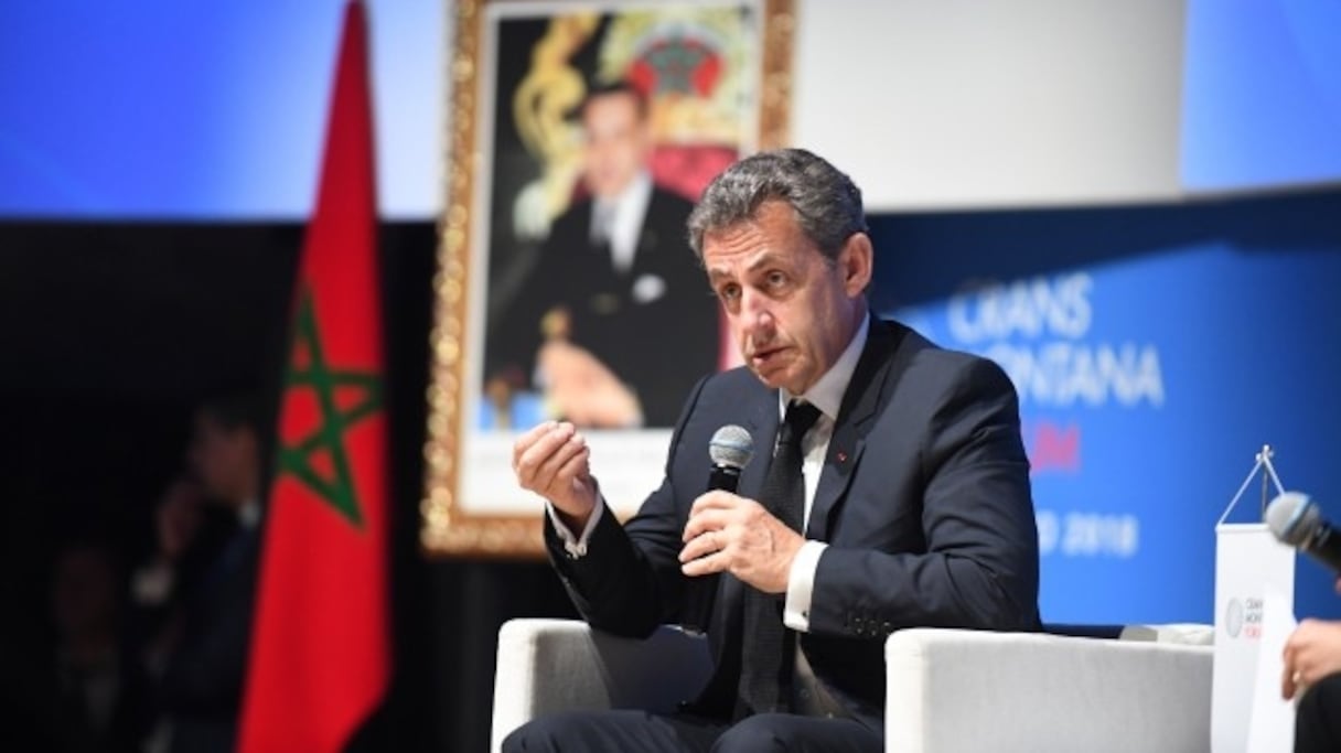 L'ancien président de la République française, Nicolas Sarkozy.
