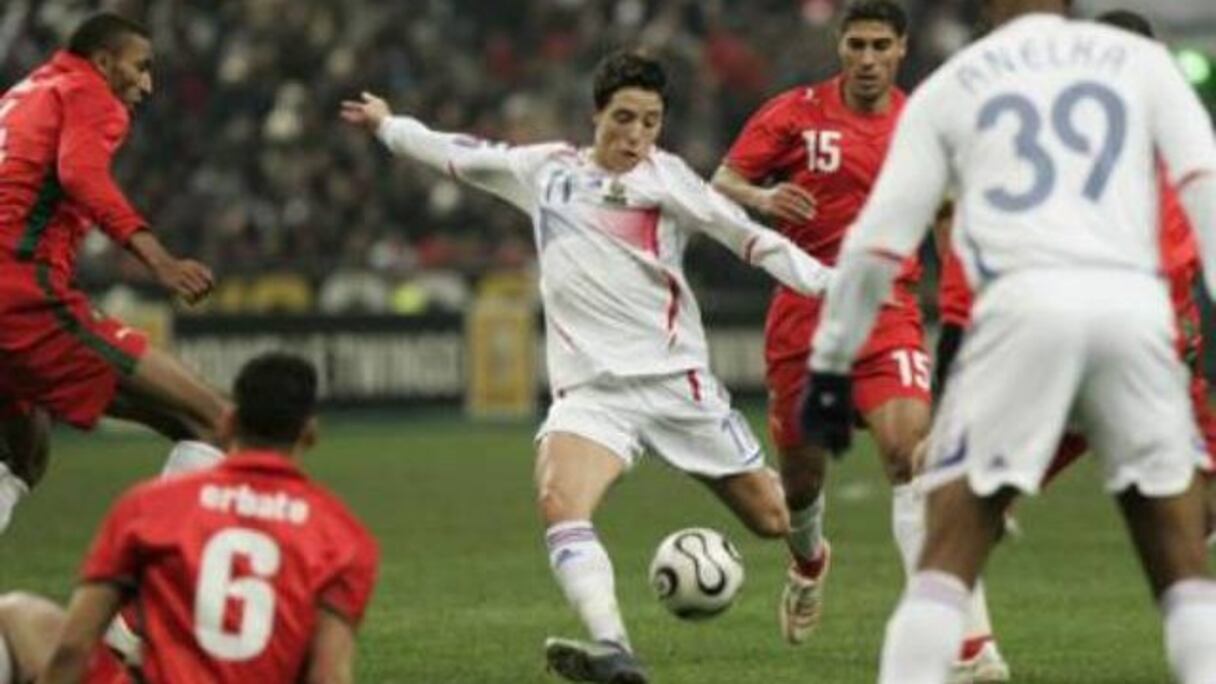 Le match amical France-Maroc, disputé le 16 novembre 2007.
