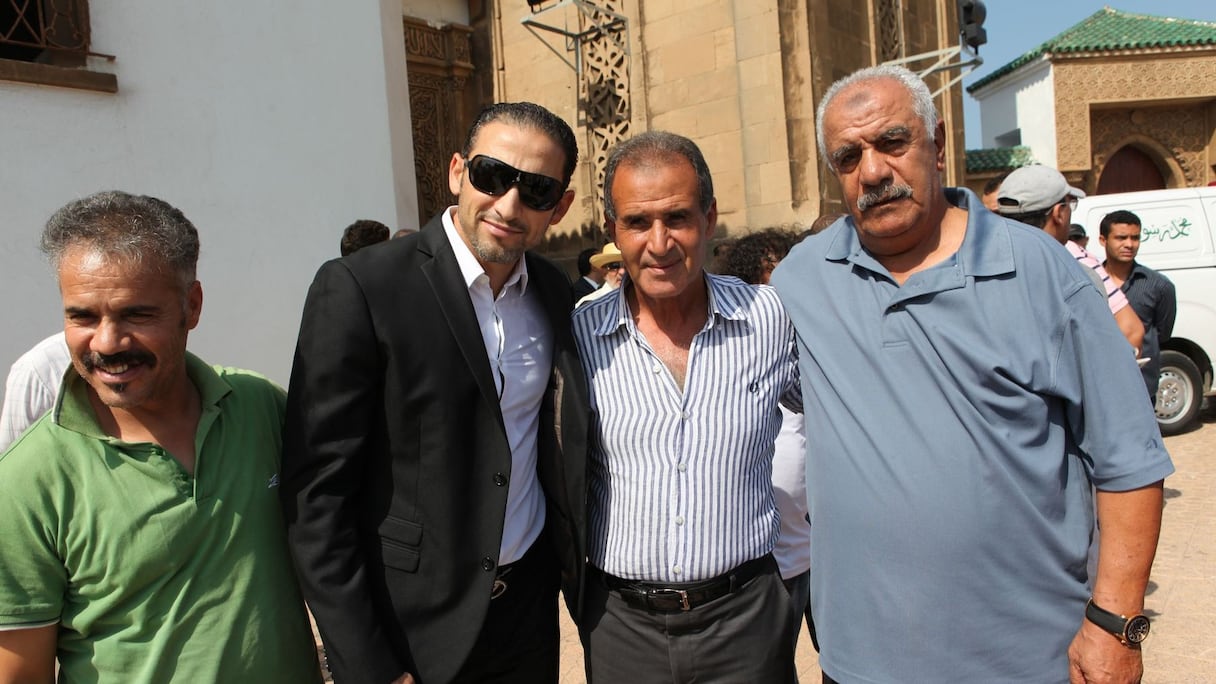 Grandes retrouvailles entre des joueurs de différentes générations
