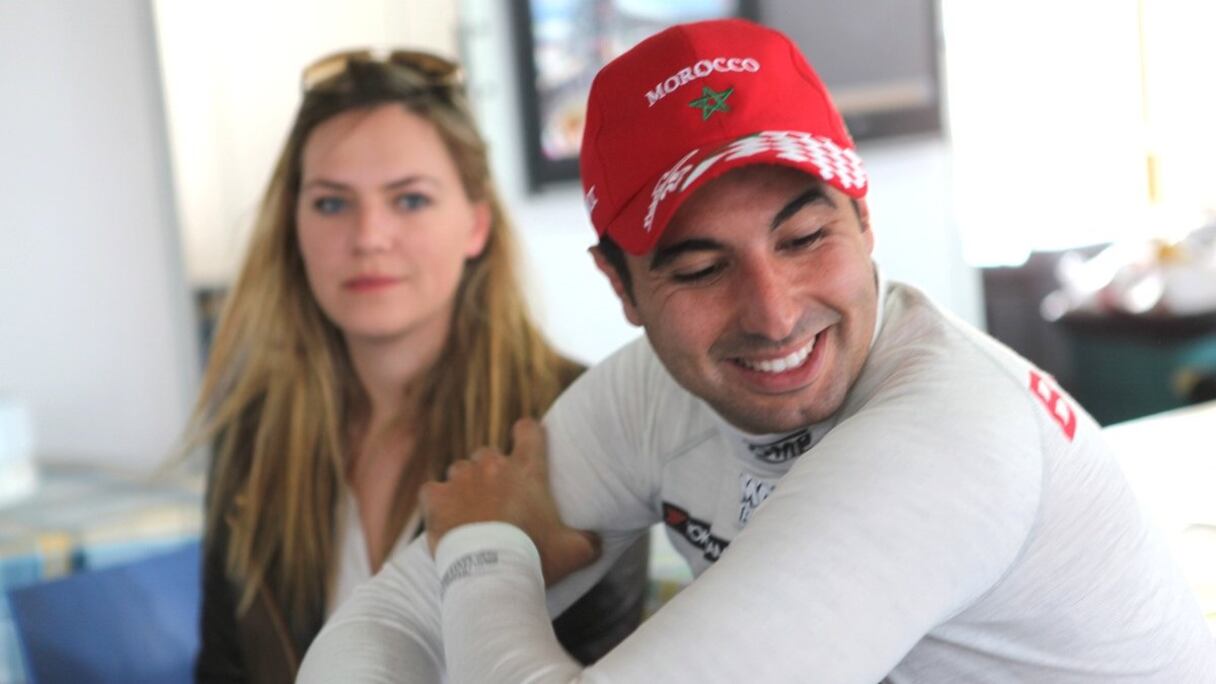 Mehdi Benani pilotait une BMW lors de l'édition 2013. Il est passé chez Honda cette saison. A découvrir sa nouvelle monture à Marrakech.
