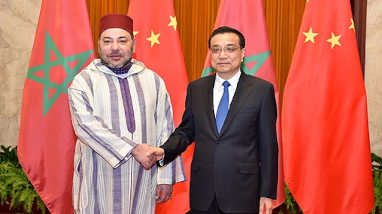 Audience royale pour le premier ministre chinois, Li Keqiang.
