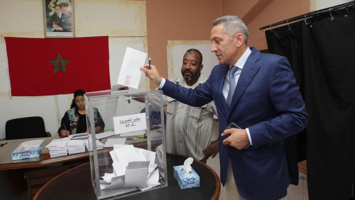 Moulay Hafid El Alamy, ministre de l'Industrie, du Commerce, de l'Investissement et de l'Economie numérique.
