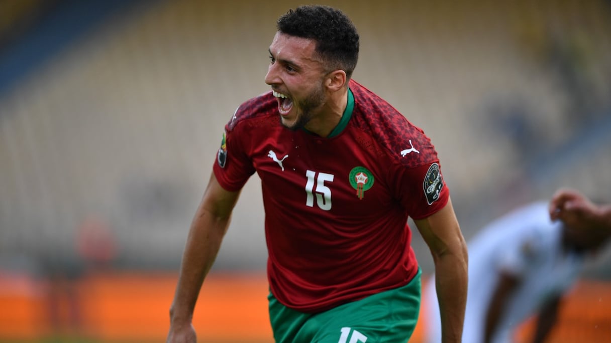 Selim Amallah, international marocain de Standard de Liège.
