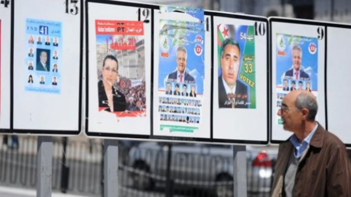 Camps de Lahmada-Tindouf, une base électorale pour le Front de libération nationale (FLN, au pouvoir depuis l'indépendance de l'Algérie en 1962).
