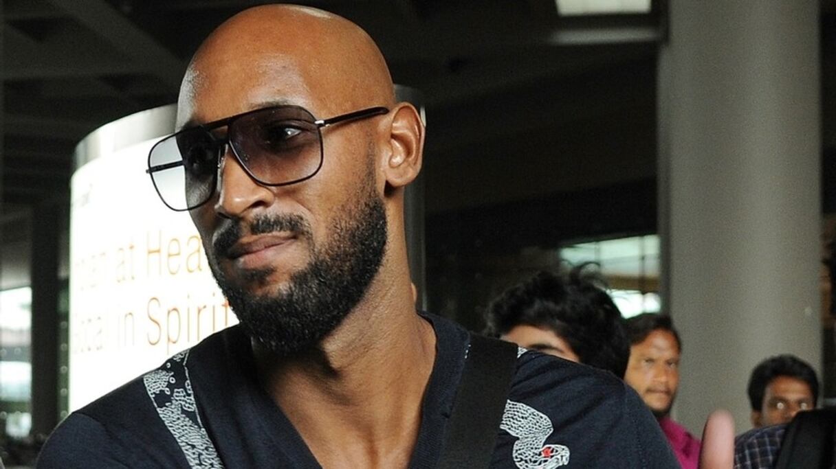 l'ex-international français de football, Nicolas Anelka.
