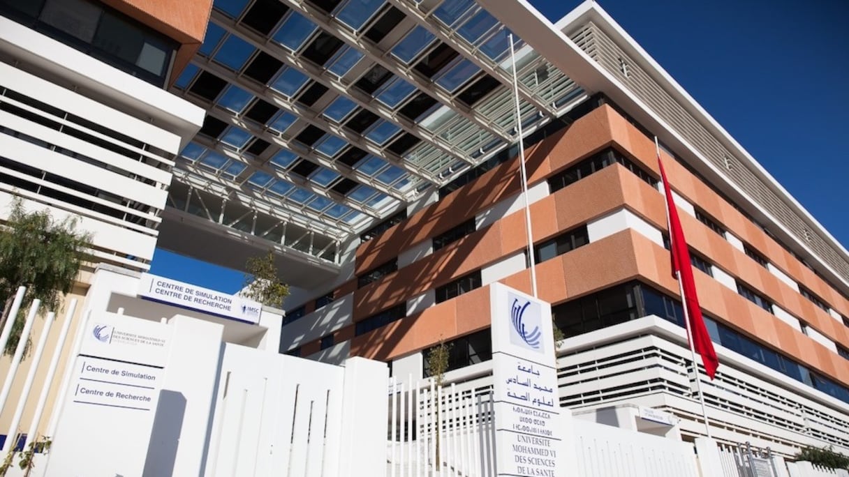 L'université Mohammed VI des sciences de la santé.
