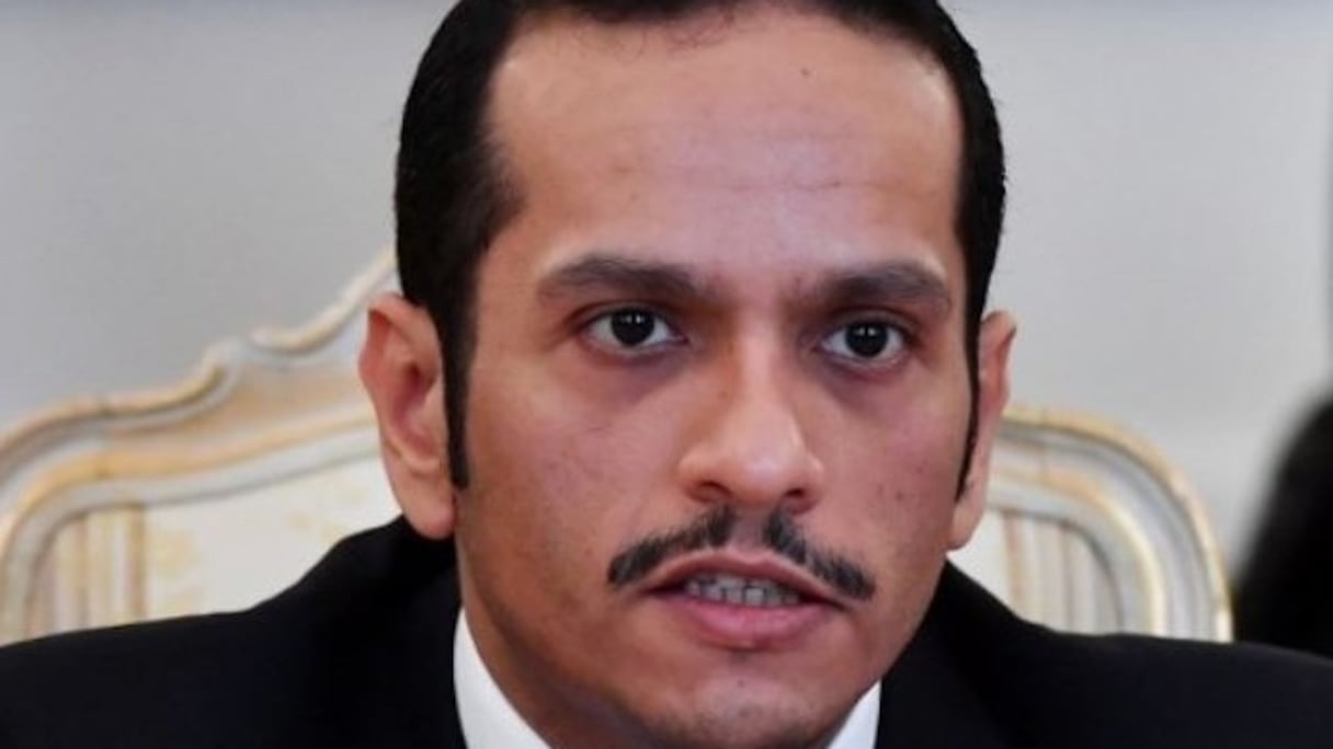 Cheikh Mohammed ben Abderrahmane Al-Thani, chef de la diplomatie du Qatar.
