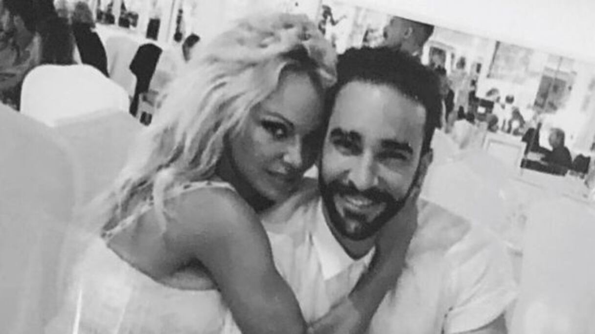 Pamela Anderson et Adil Rami