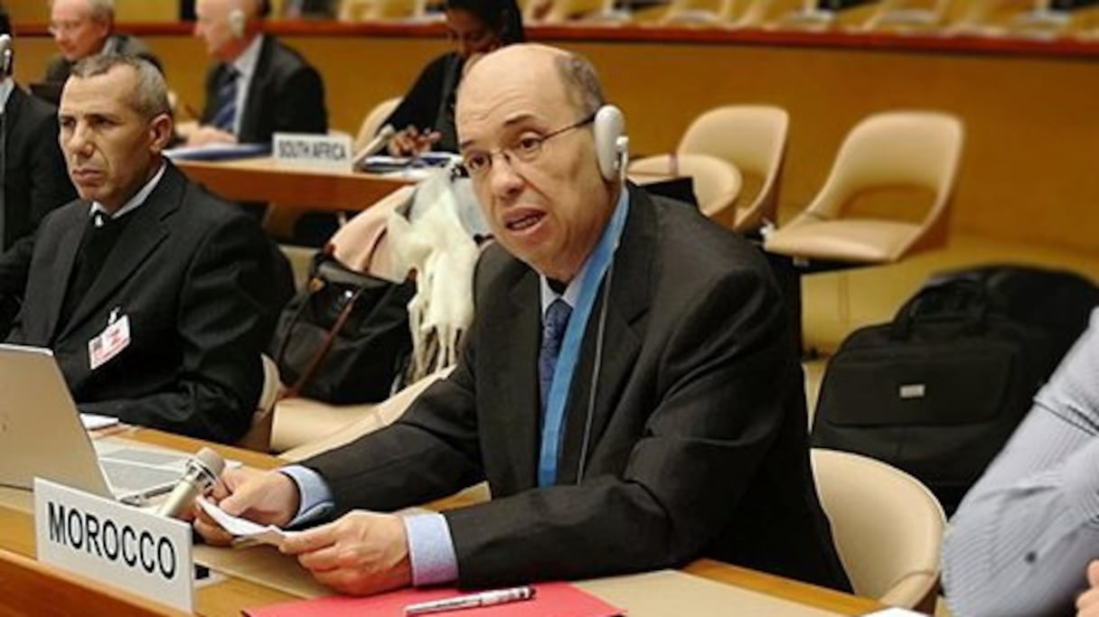 Omar Zniber, ambassadeur représentant permanent du Maroc auprès de l'Office des Nations Unies (Genève).
