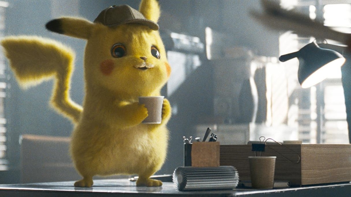 Pikachu, la super-star des Pokemons.
