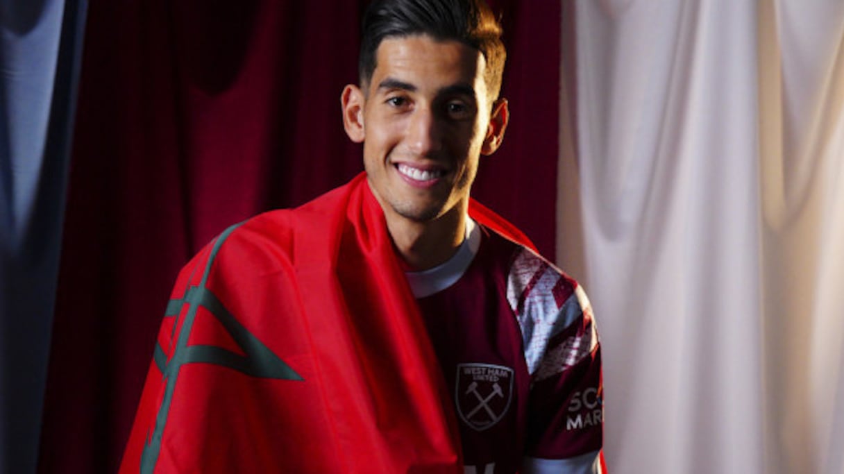 Nayef Aguerd à West Ham.
