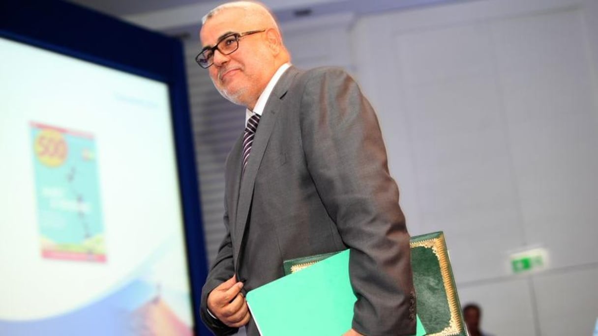 Abdelilah Benkirane, chef du gouvernement.
