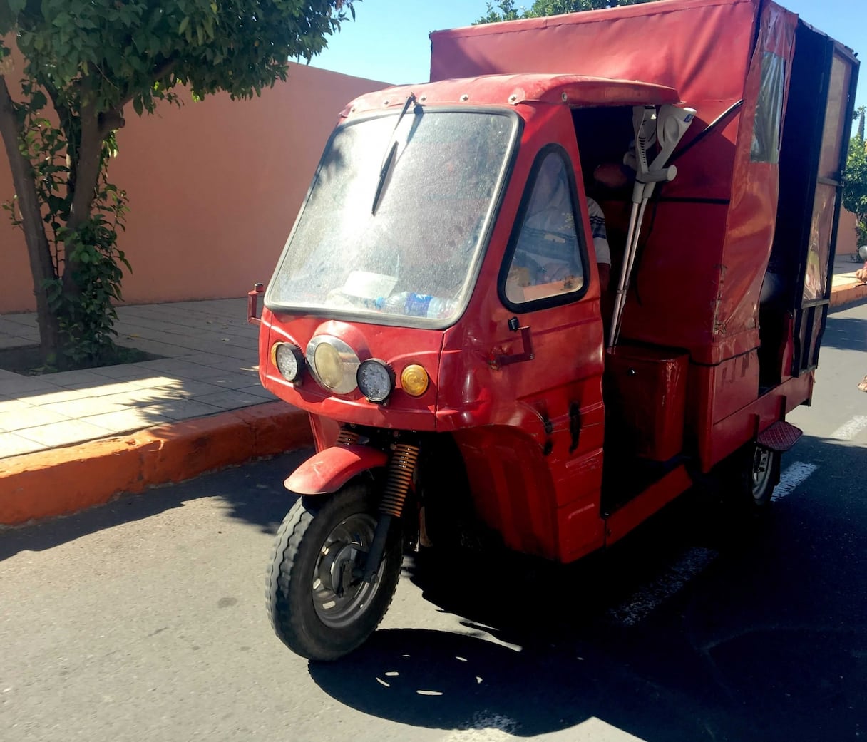 Marrakech-Promenade en triporteur
