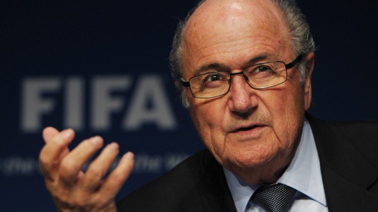 Sepp Blatter, président de la FIFA
