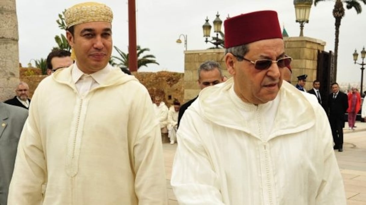 Mhand Laenser, secrétaire général du MP et Mohamed Ouzzine.
