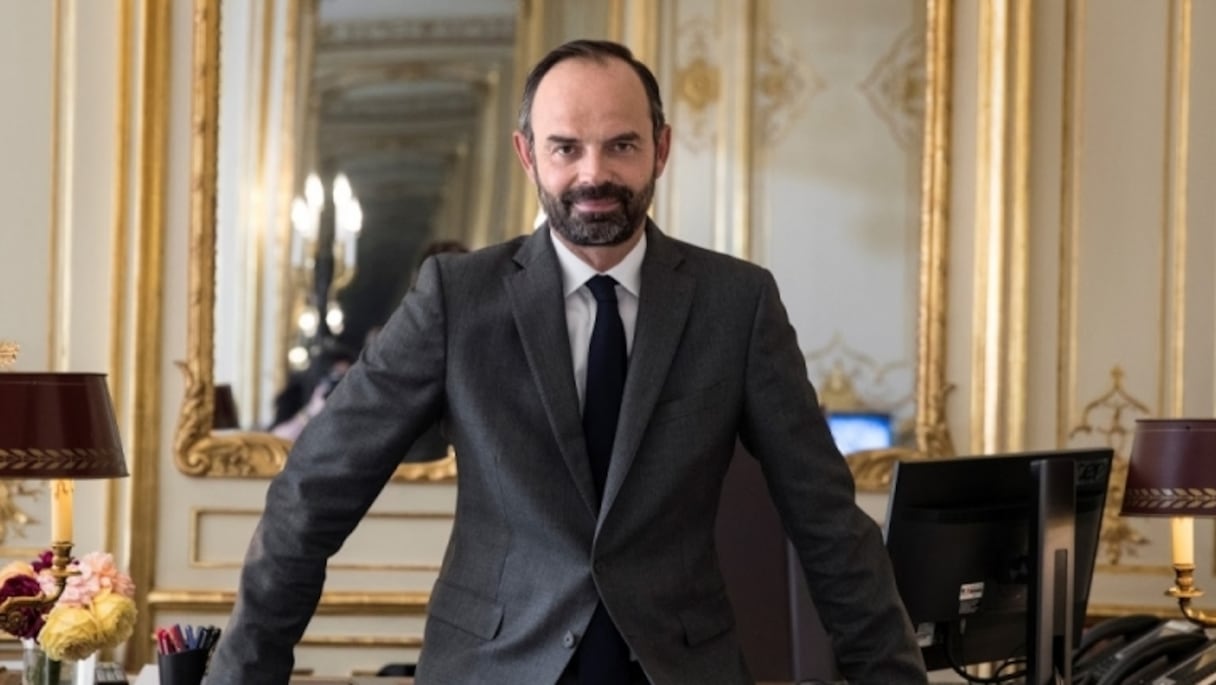 Edouard Philippe, le Premier ministre français. 
