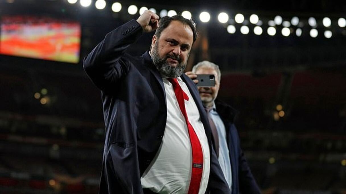 Evangelos Marinakis, propriétaire d’Olympiakos (club de Youssef El Arabi)
