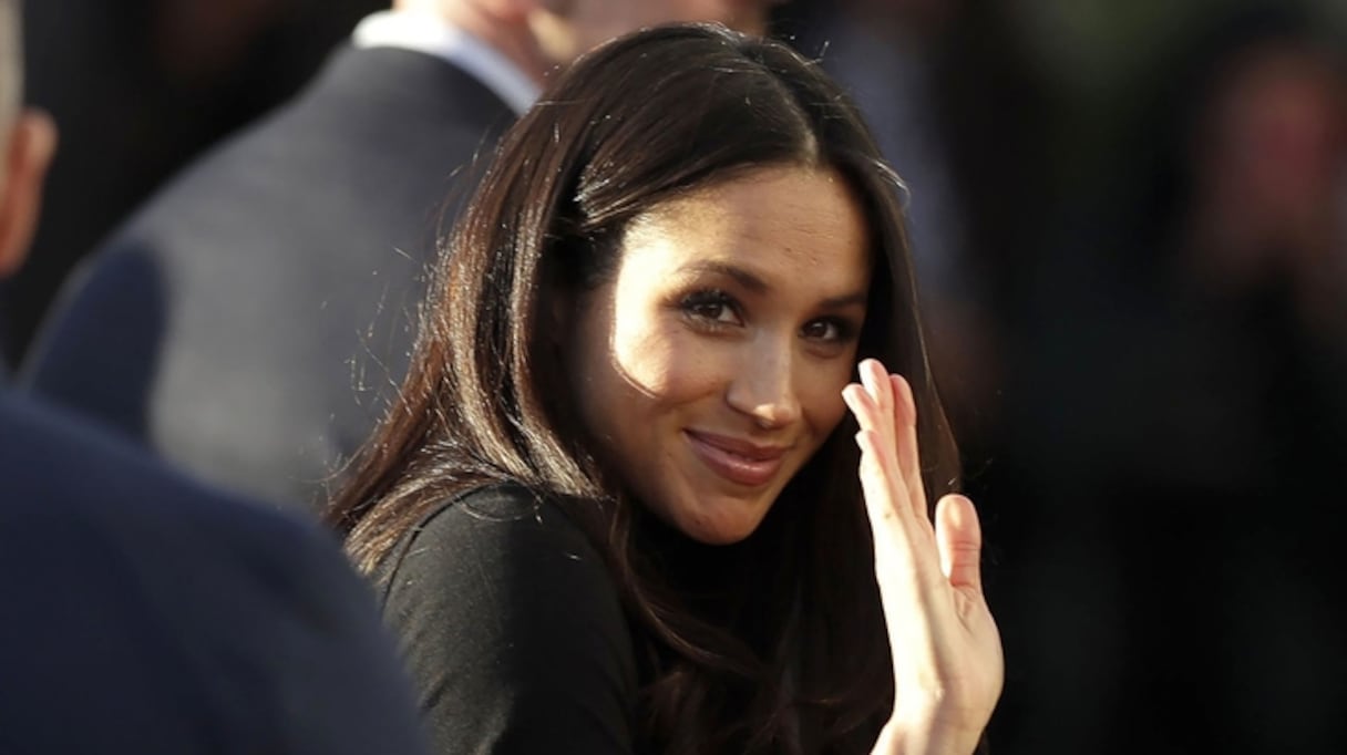 Meghan Markle, la future mariée. 
