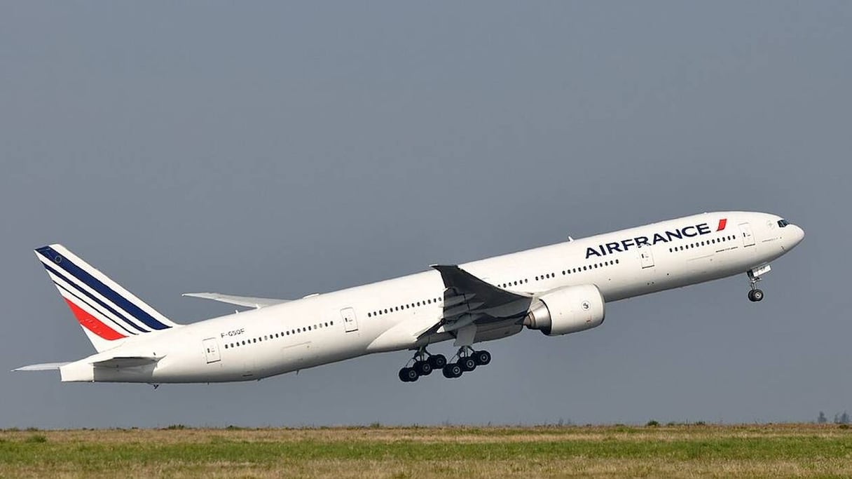 Un boeing 787 de la compagnie aérienne française, Air France.
