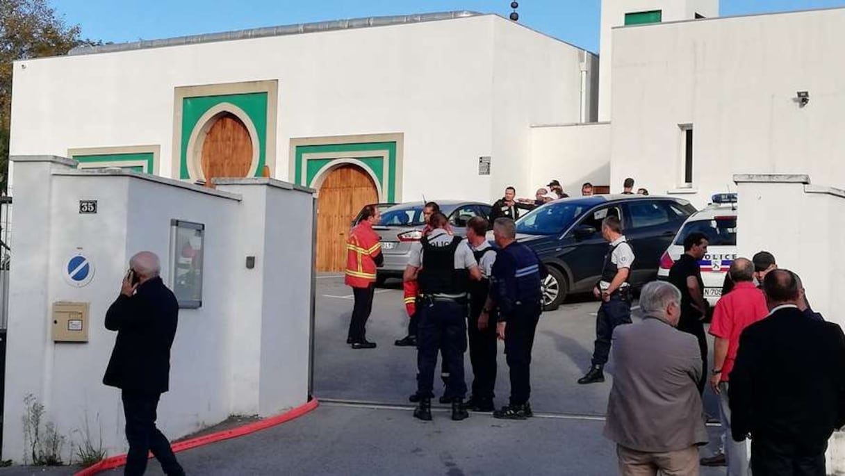 La mosquée de Bayonne, ce lundi après-midi (28 octobre).
