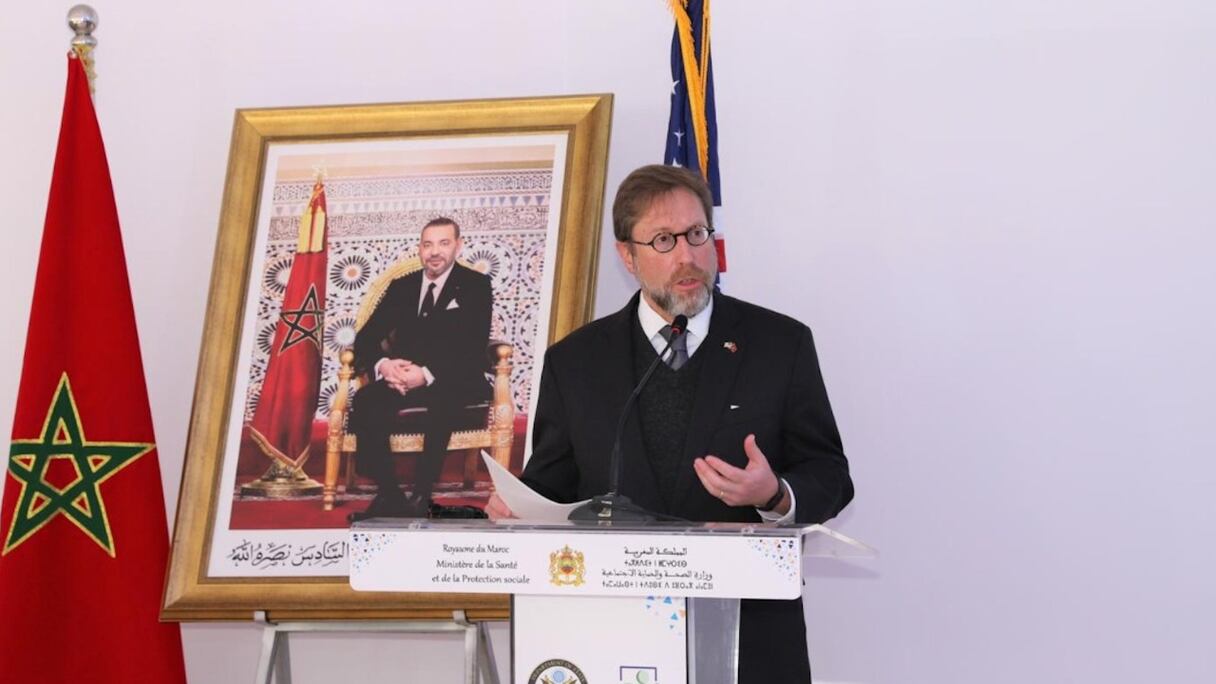 Le chargé d’affaires à l’Ambassade des Etats-Unis au Maroc, David Greene.
